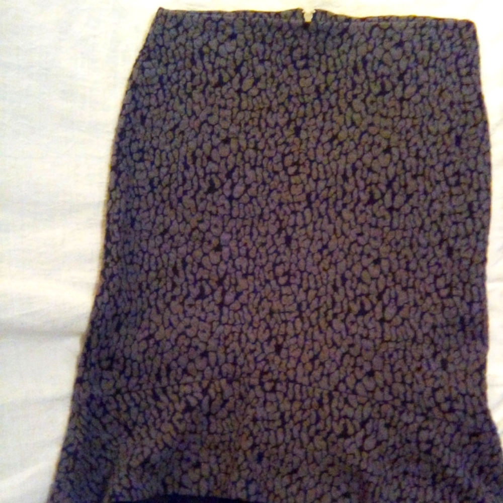 Michael kors, zip bk skirt.